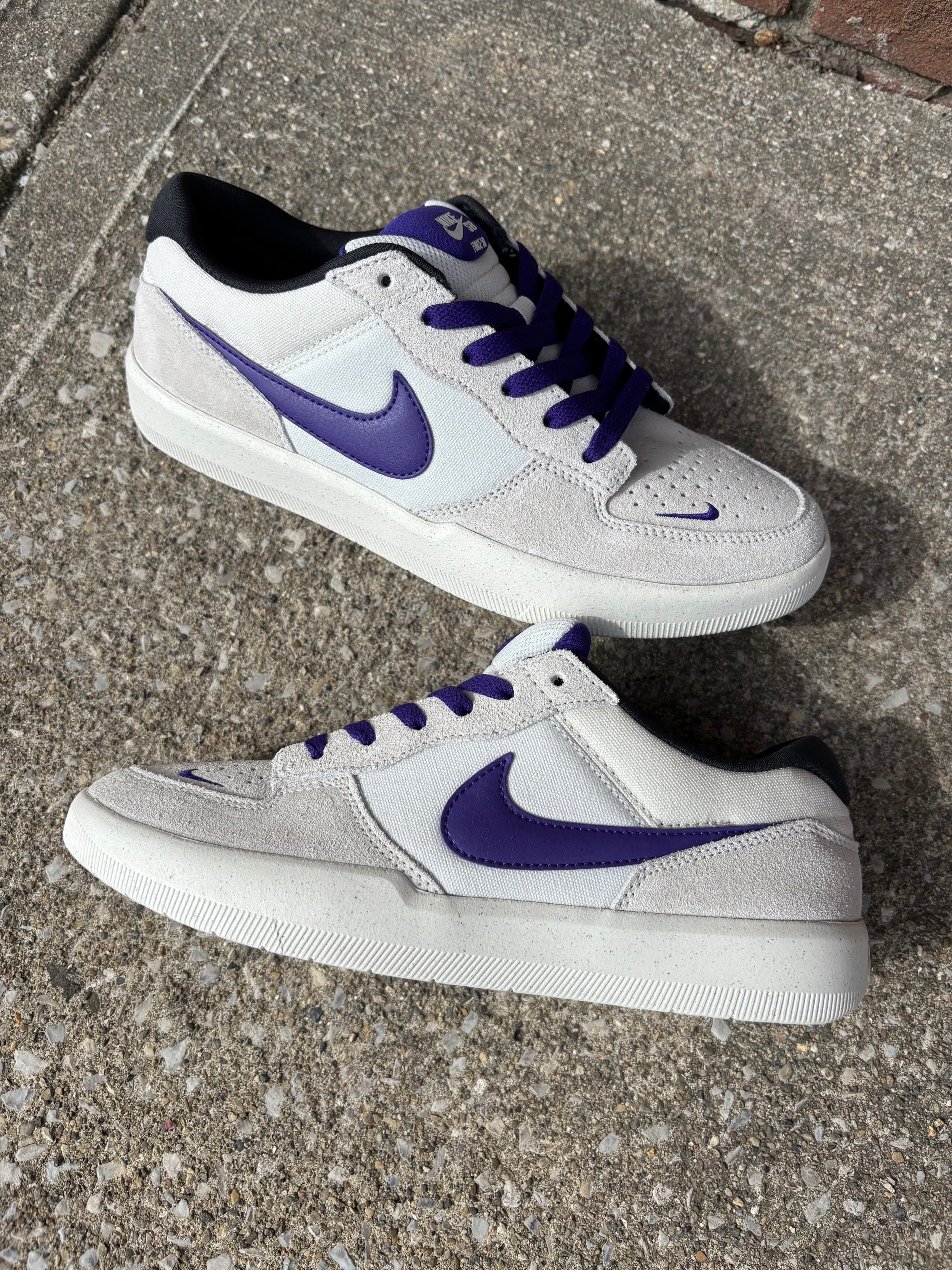 Nike SB Force 58 Phantom/Court Purple | Minus Skate Shop 