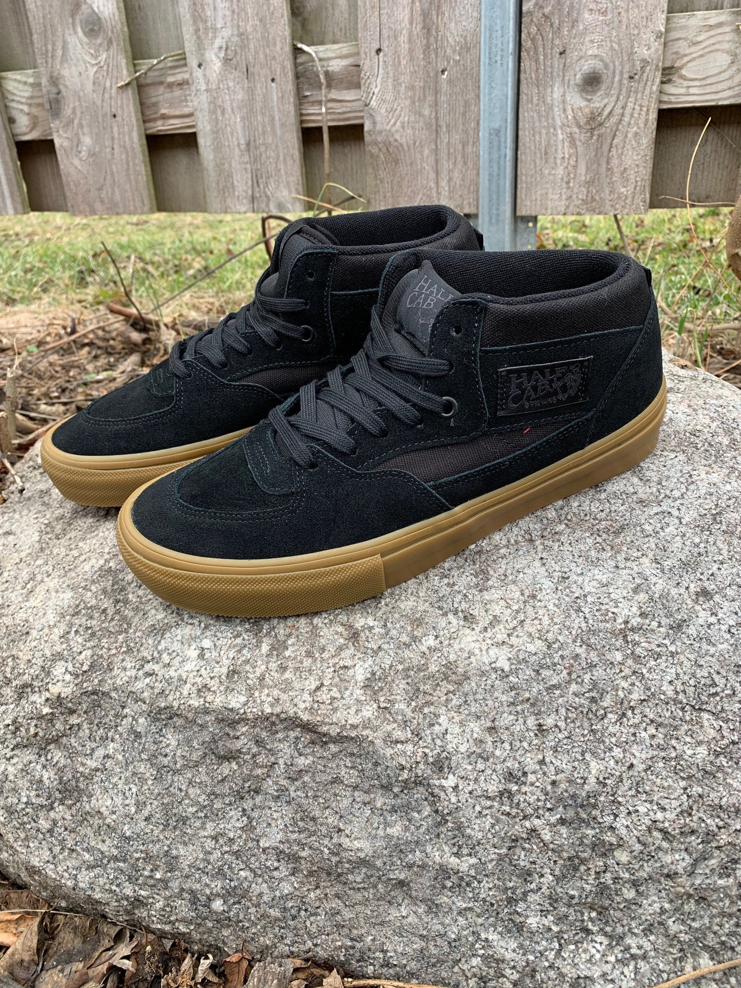 Vans Skate Half Cab Black/Gum | Minus Skate Shop Indianapolis, IN