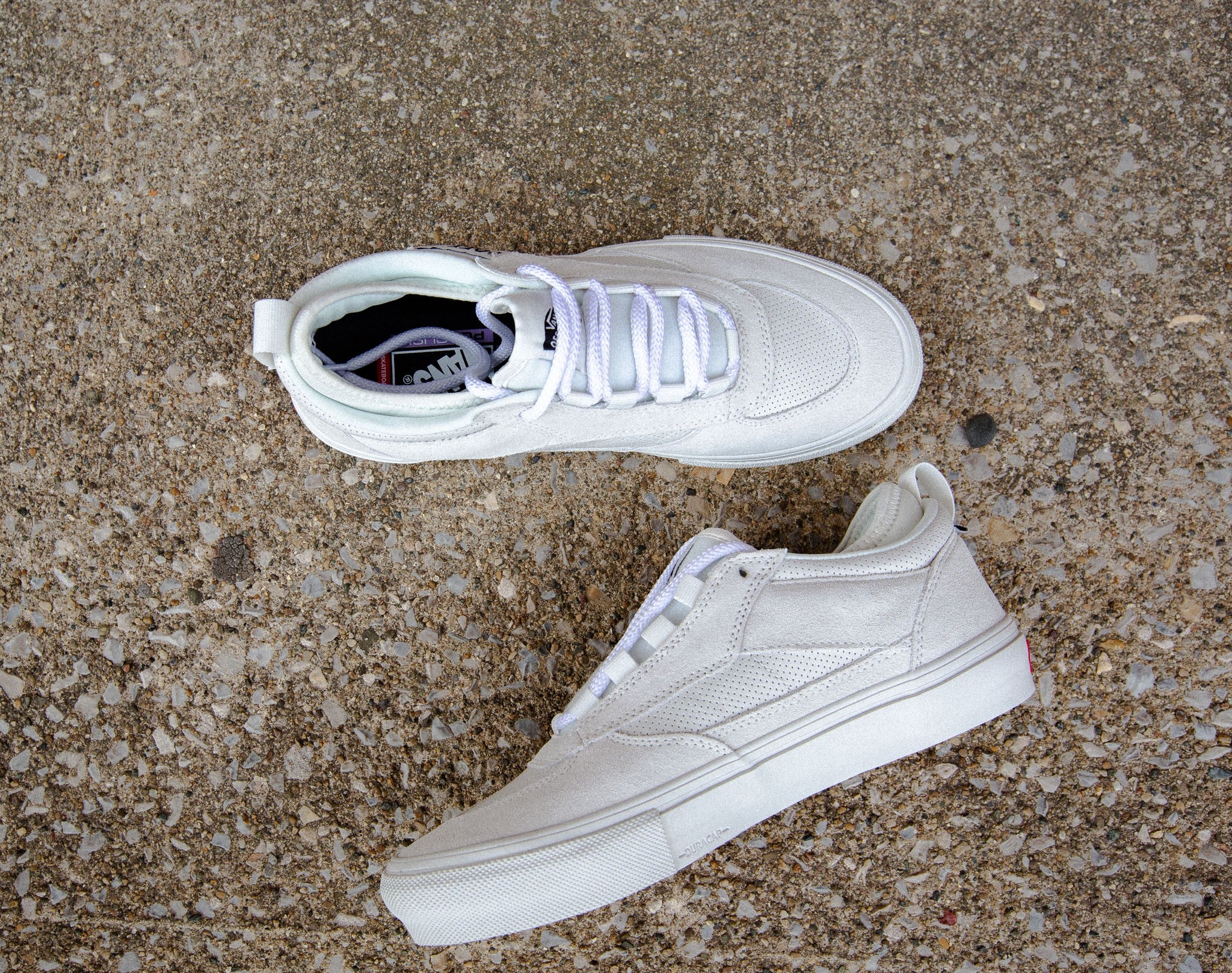 Vans Skate Safe Low Blanc De Blanc | Minus Skate Shop Indianapolis, IN