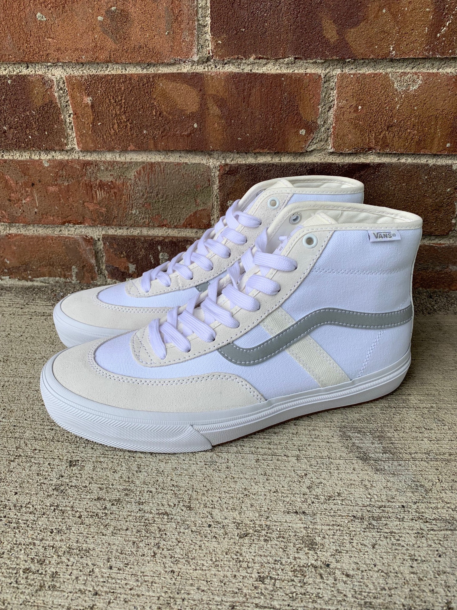 Vans Skate Crockett High Reflective/White