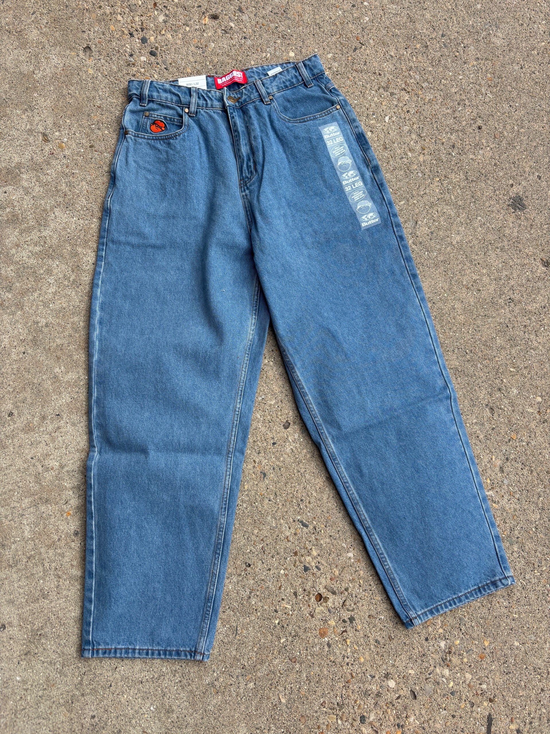 Butter Goods Santosuosso Denim Washed Indigo | Minus Skate Shop 