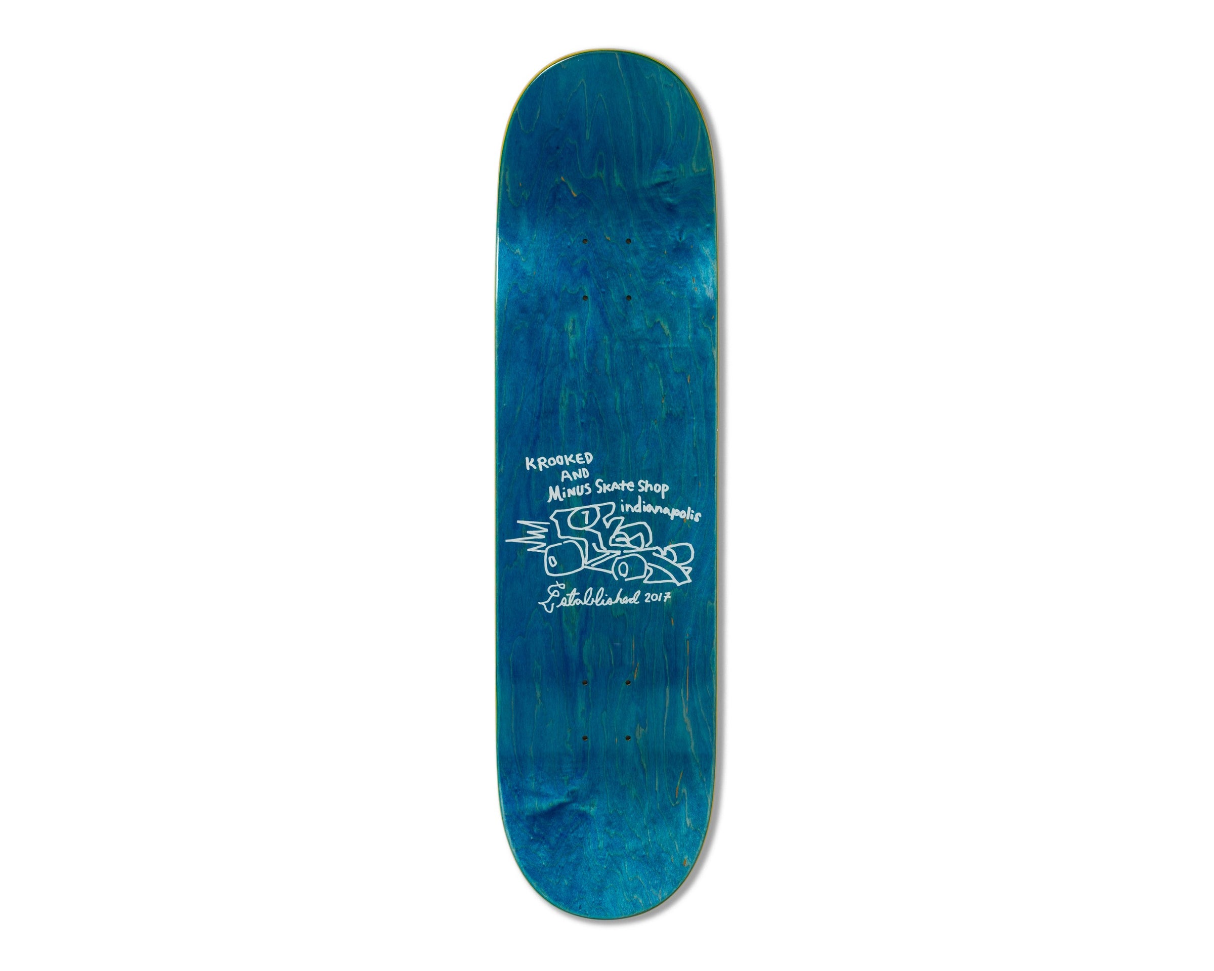 Krooked x Minus 8.25, 8.5 Shmoo 500 Deck | Minus Skate Shop
